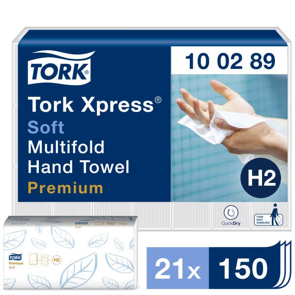 PAPPERSHANDDUK TORK 129089 SPOLBAR 2-LAGS VIT