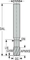 PINNFRÄS HM 170080.0-MEGA-64