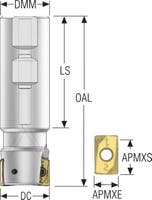 FRÄS R217.64-01.25-3-ZO16-2A