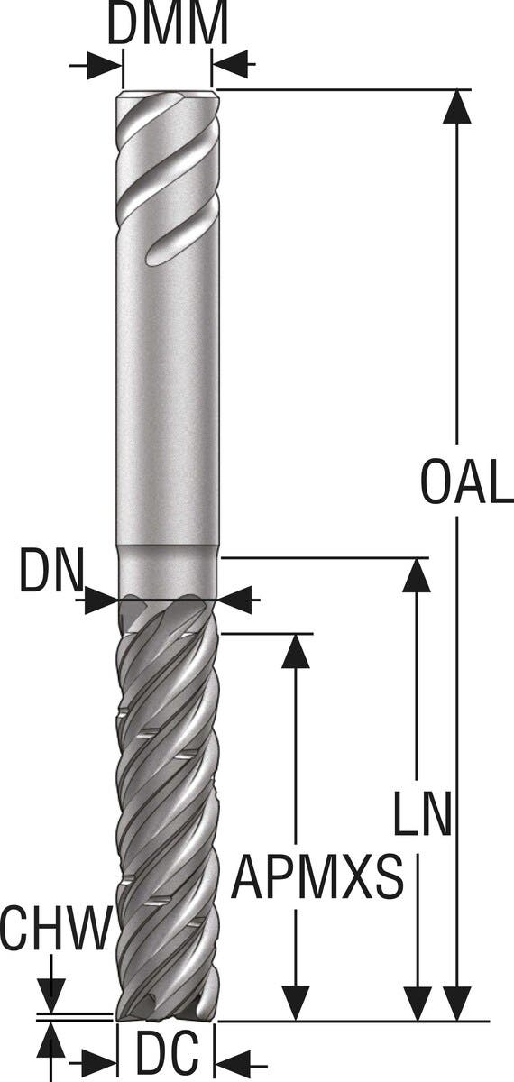 PINNFRÄS HM JS755100E3C.9Z5C-H XT