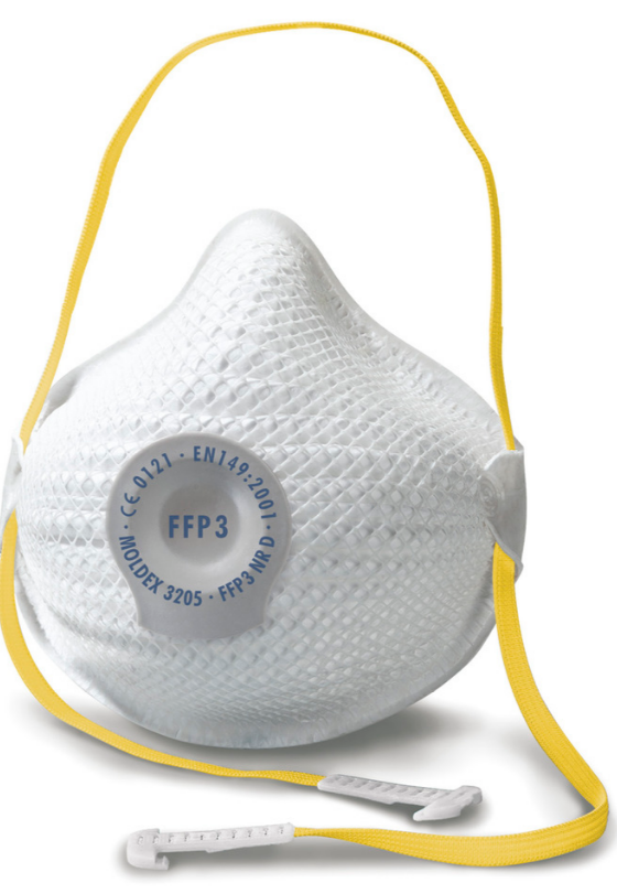FILTRERANDE HALVMASK M/L MOLDEX 3205 FFP3 NR D-V