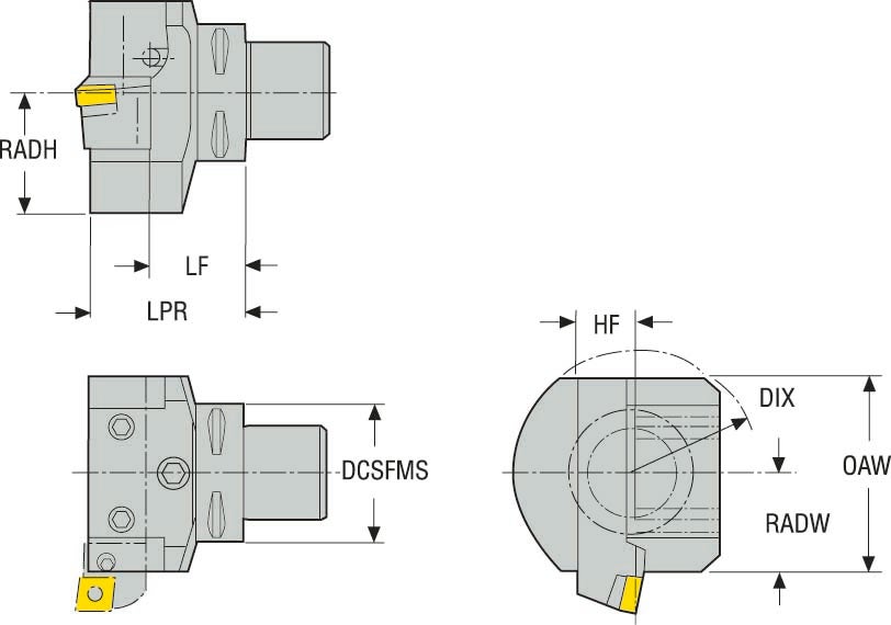 HÅLLARE C6-ASHA-070-12AJETI