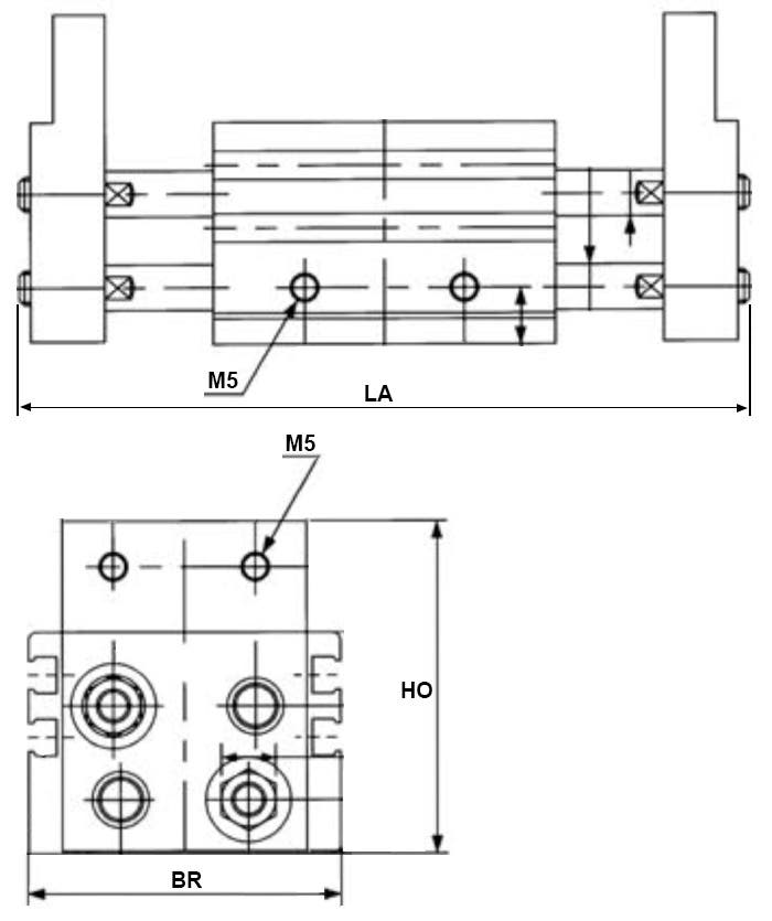 MHL2-10D BREDKÄFTADE GRIPDON 2 FINGER D
