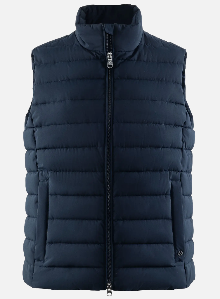 W DELANO VEST NAVY
