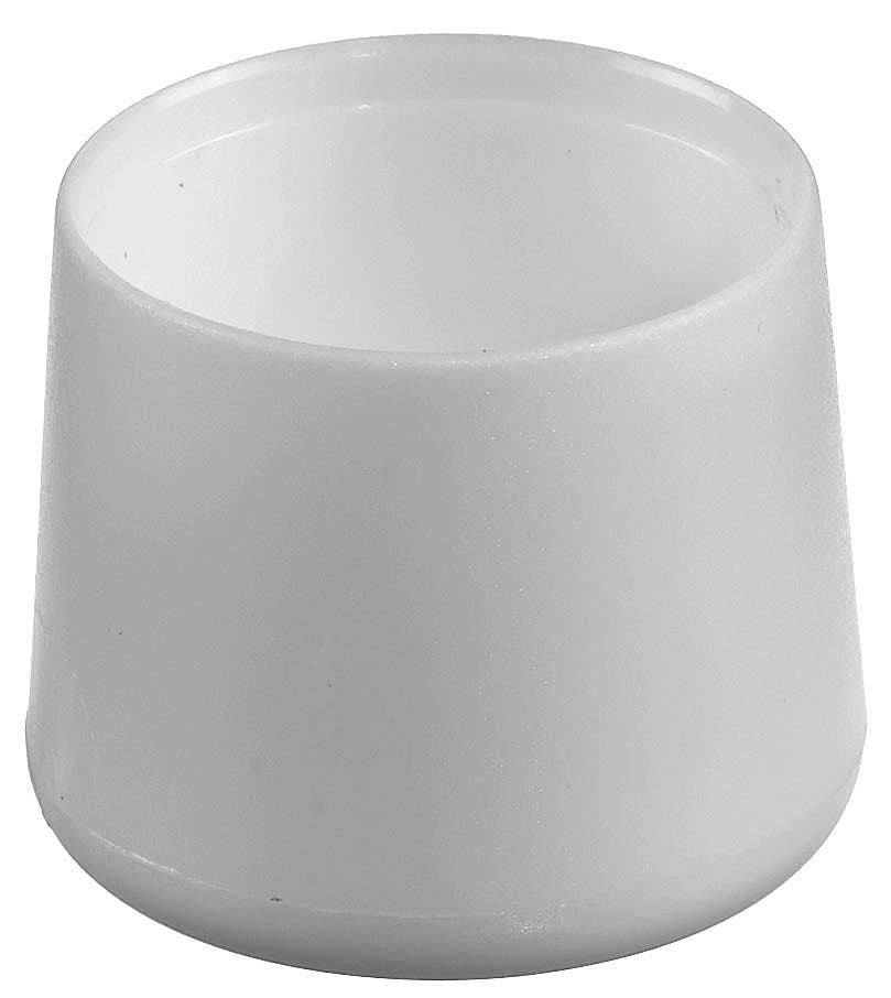 RÖRSKYDD PLAST RUND 22MM VIT