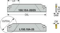 HÅLLARE 150.10A-25-2