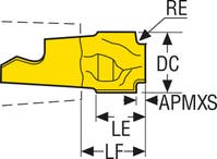 MM12-12010-CR30-MD05 T60M MINIMASTERSKÄR