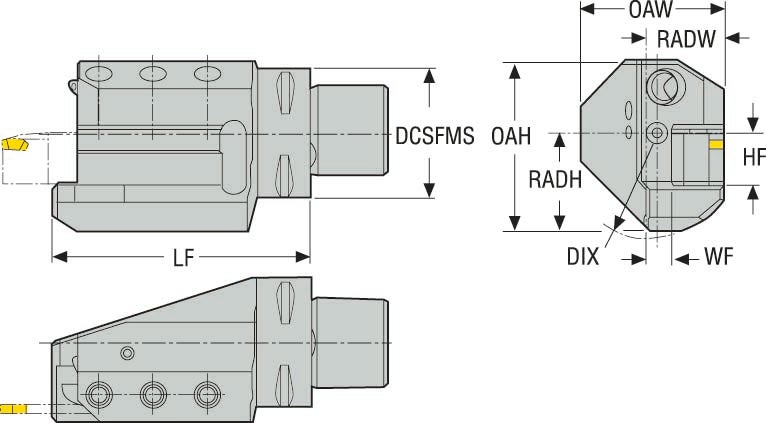 HÅLLARE C6-ASHL-105-12AJETI