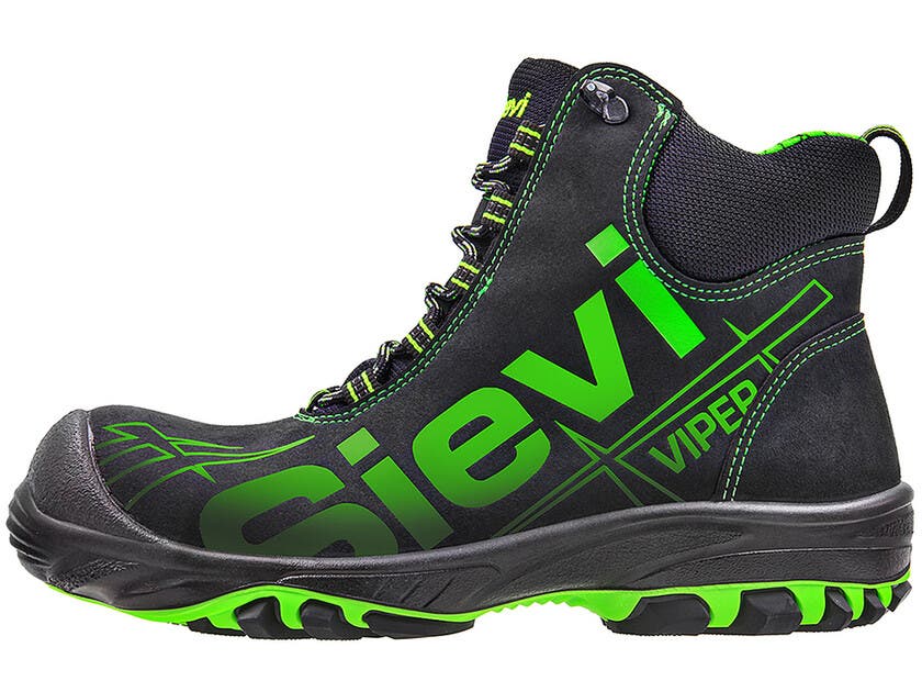 Känga ViperX High+ S3 35 Komposittåhätta, Spiktrampskyd