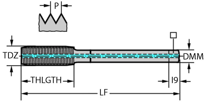 GÄNGTAPP TC420-M12-L1-WW60BA 6HX