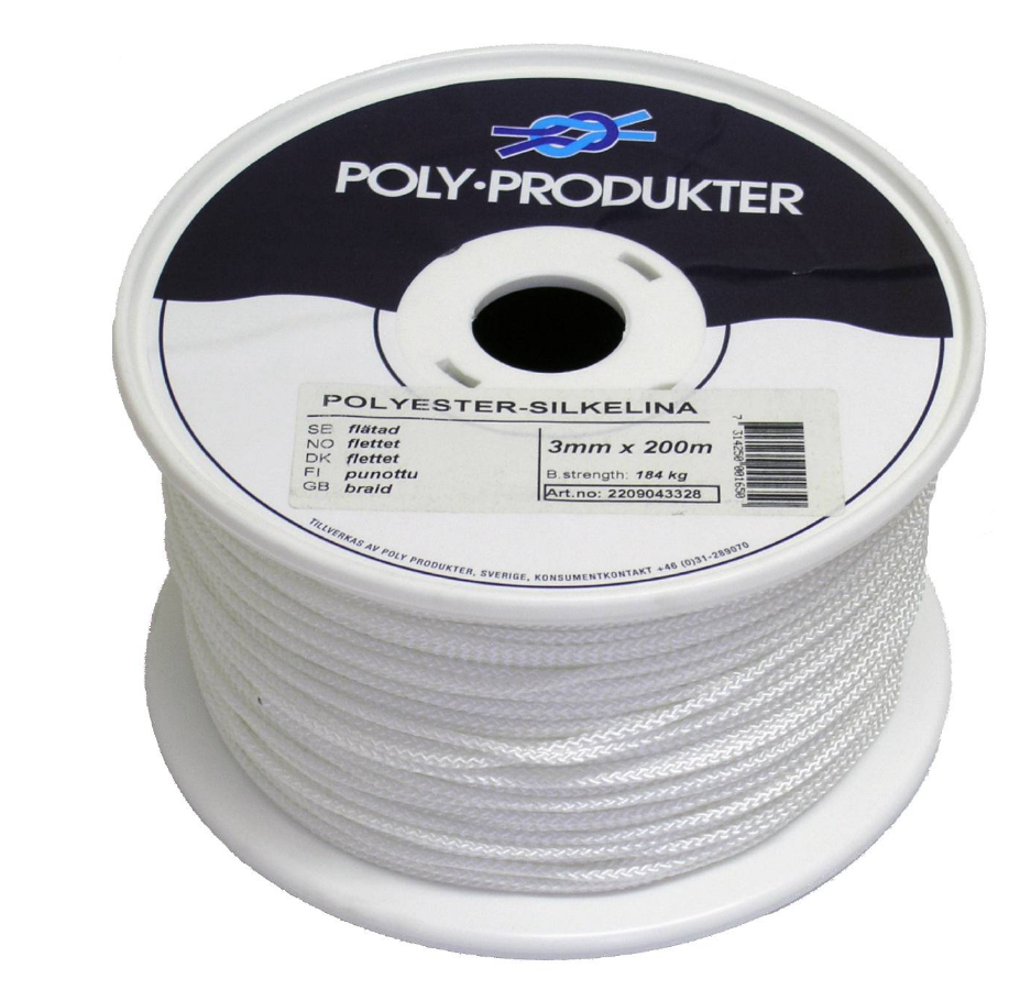 POLYESTERLINA 3,0 MMX200M VIT