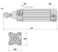 CYLINDER CP96SDB32-50-C