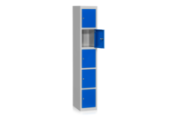 KLÄDSKÅP BASSEKTION 5-DÖRRAR - BLÅ