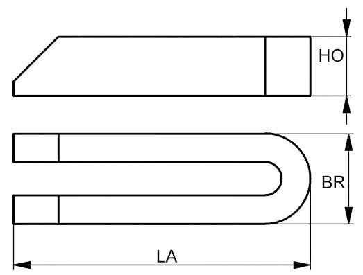 SPÄNNKLOVE 6315B-18X160