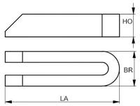 SPÄNNKLOVE 6315B-18X160