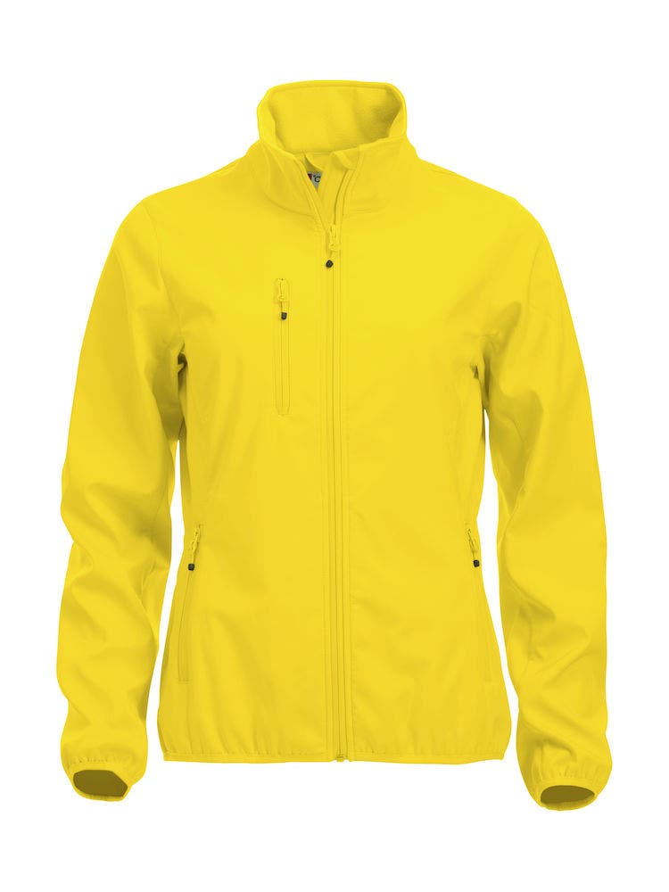 Basic Softshell Jacka Dam Citr on XS