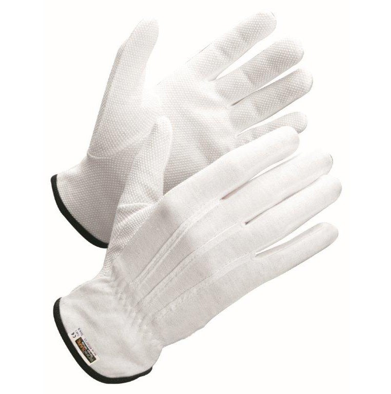 HANDSKE TRIKÅ/NOPPROR STL.9 TANGO VIT L70-725