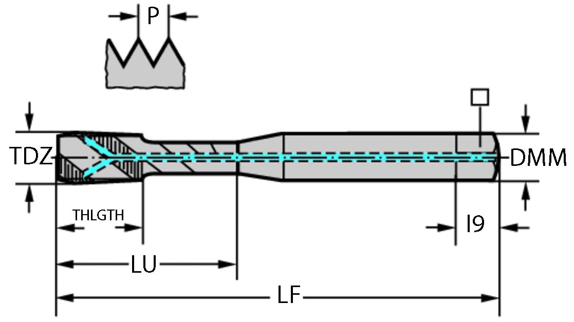 GÄNGTAPP EP2051342-M8 THL ECO PLUS