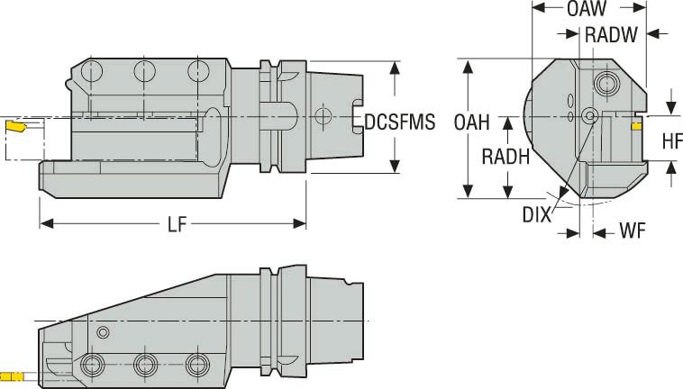 HÅLLARE E9364-ASHR-132-25JETI